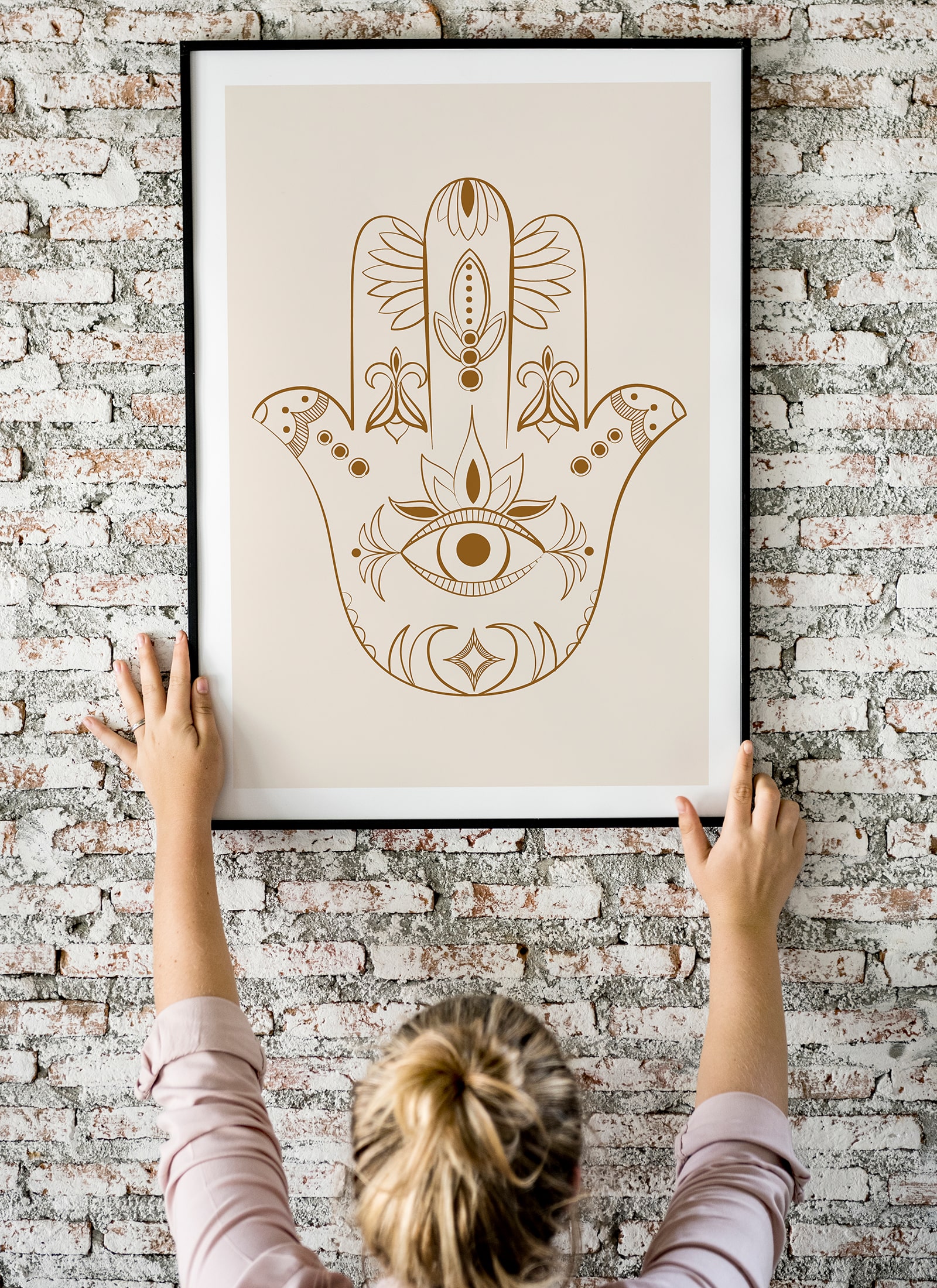 Plakat Hamsa bez ramy - obrazek 2