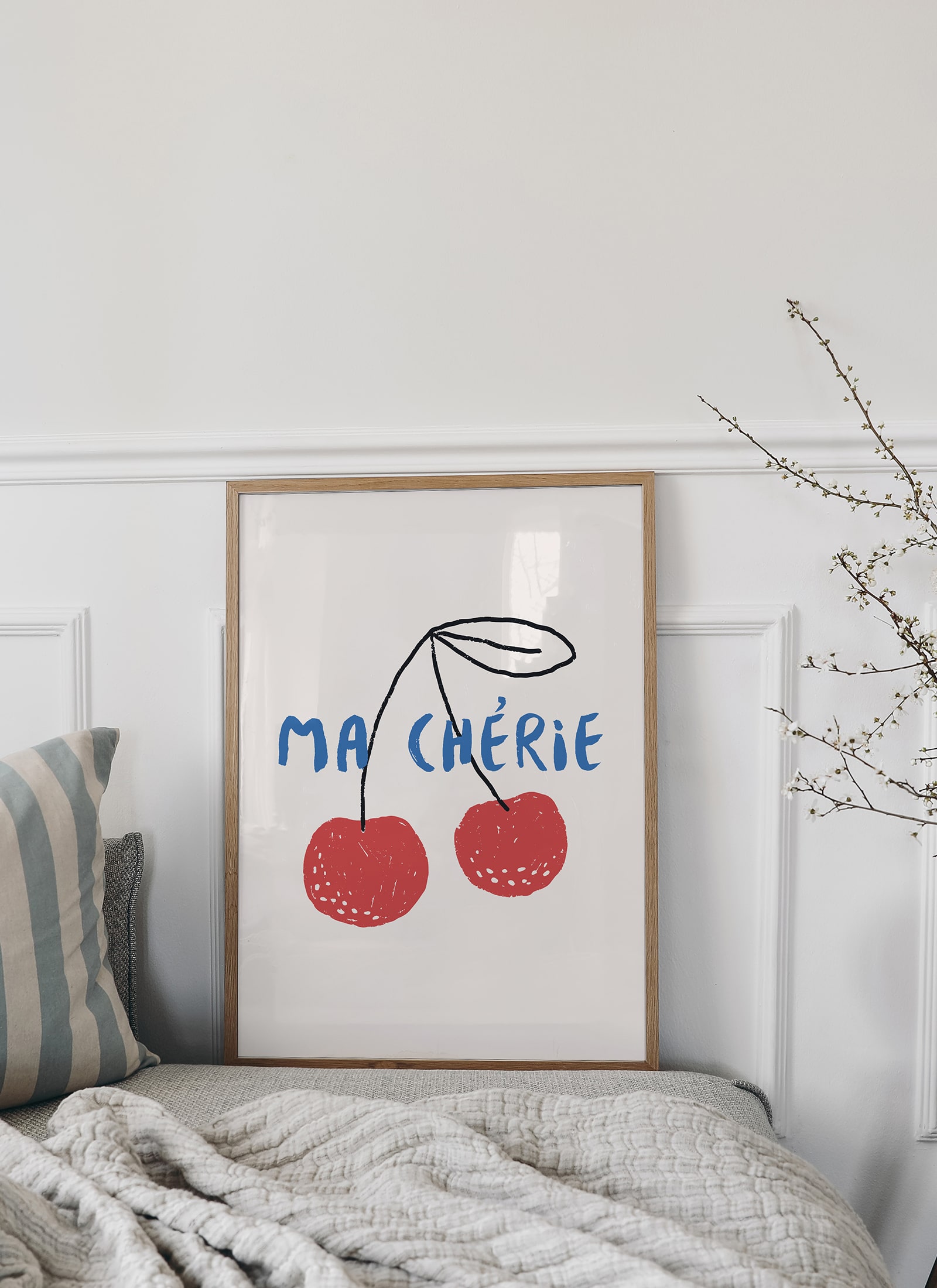 Plakat Ma cherie bez ramy - obrazek 2