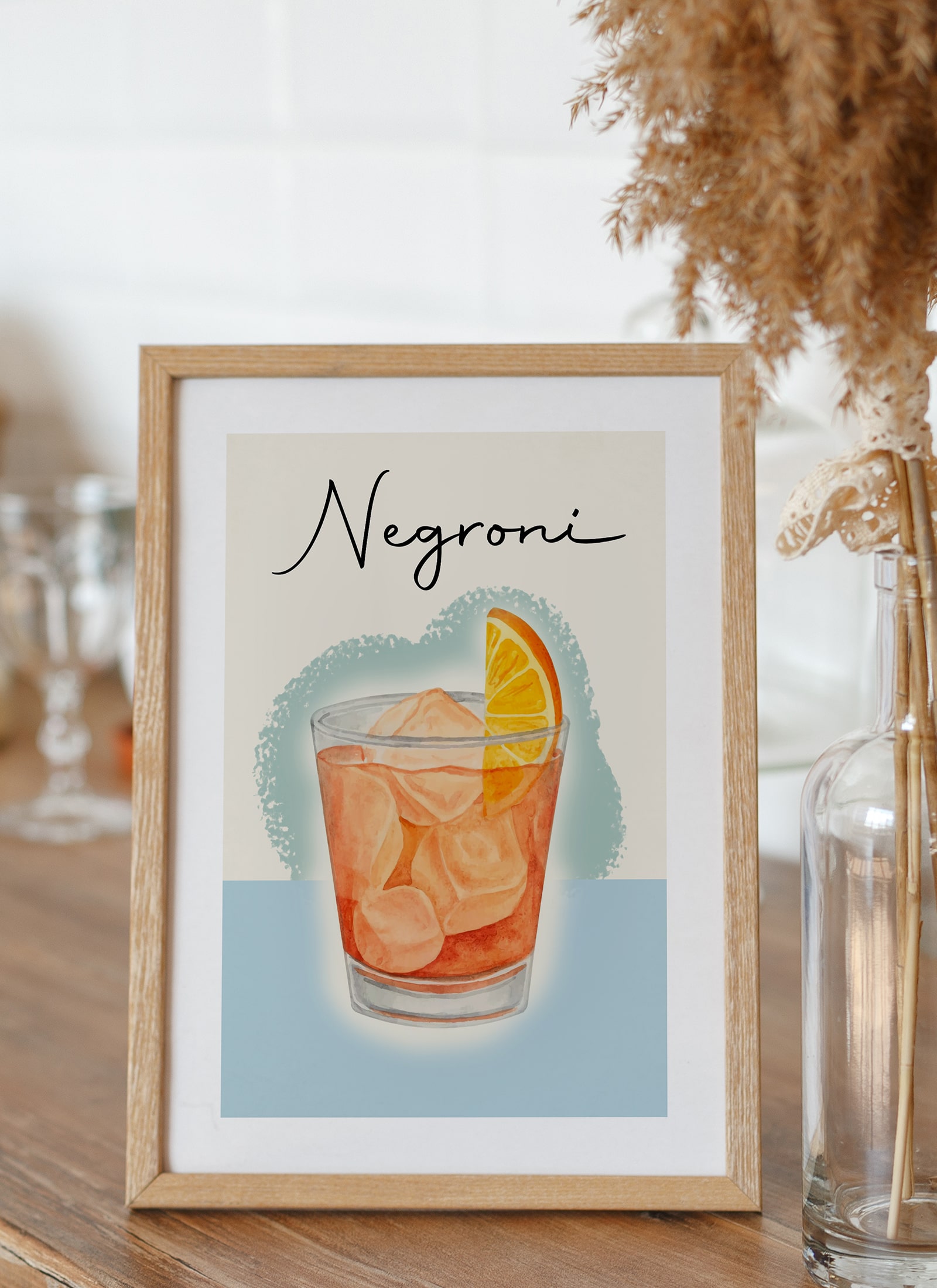 Plakat Negroni bez ramy - obrazek 2