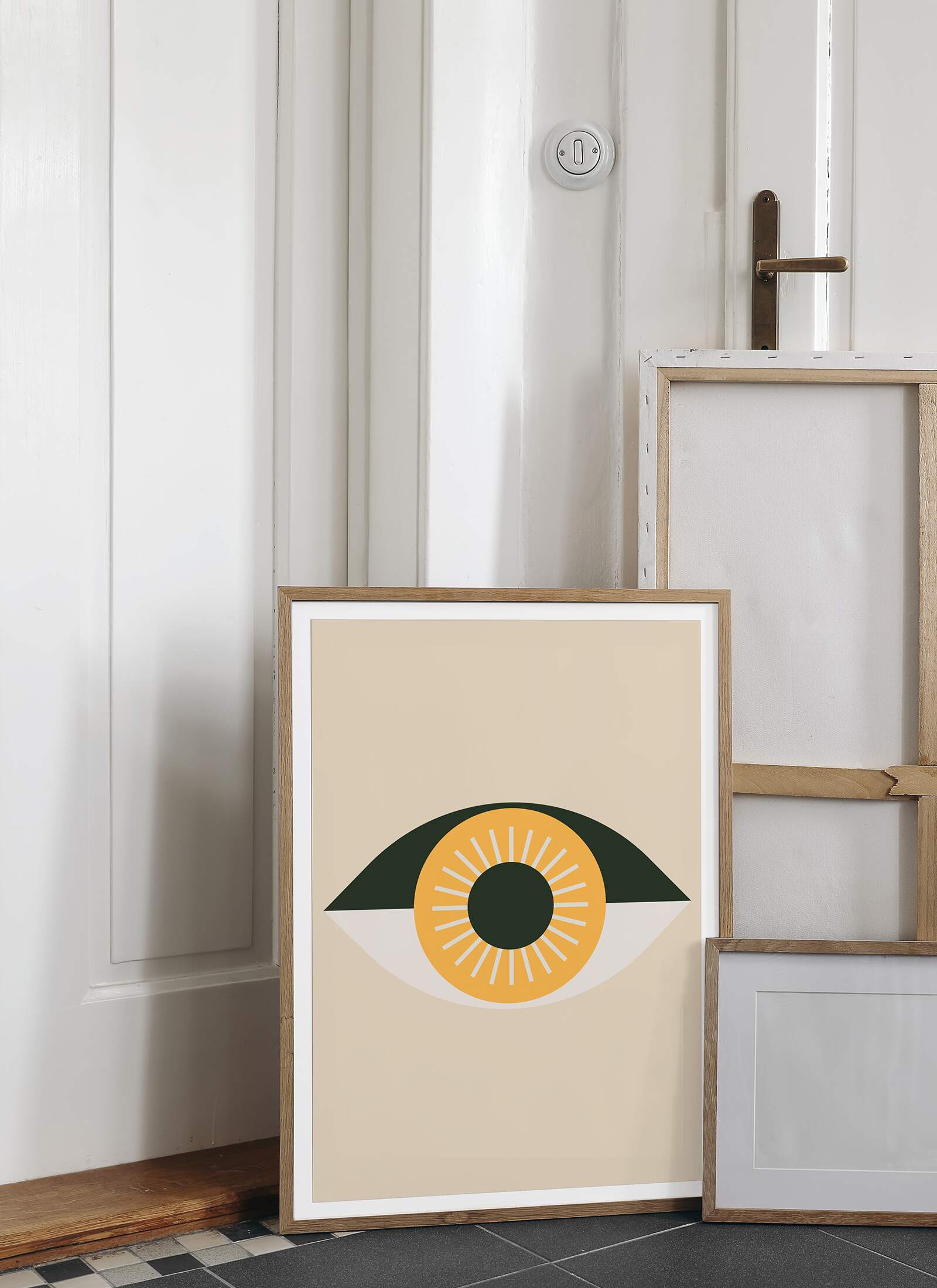 Plakat Mam na ciebie oko bez ramy - obrazek 2