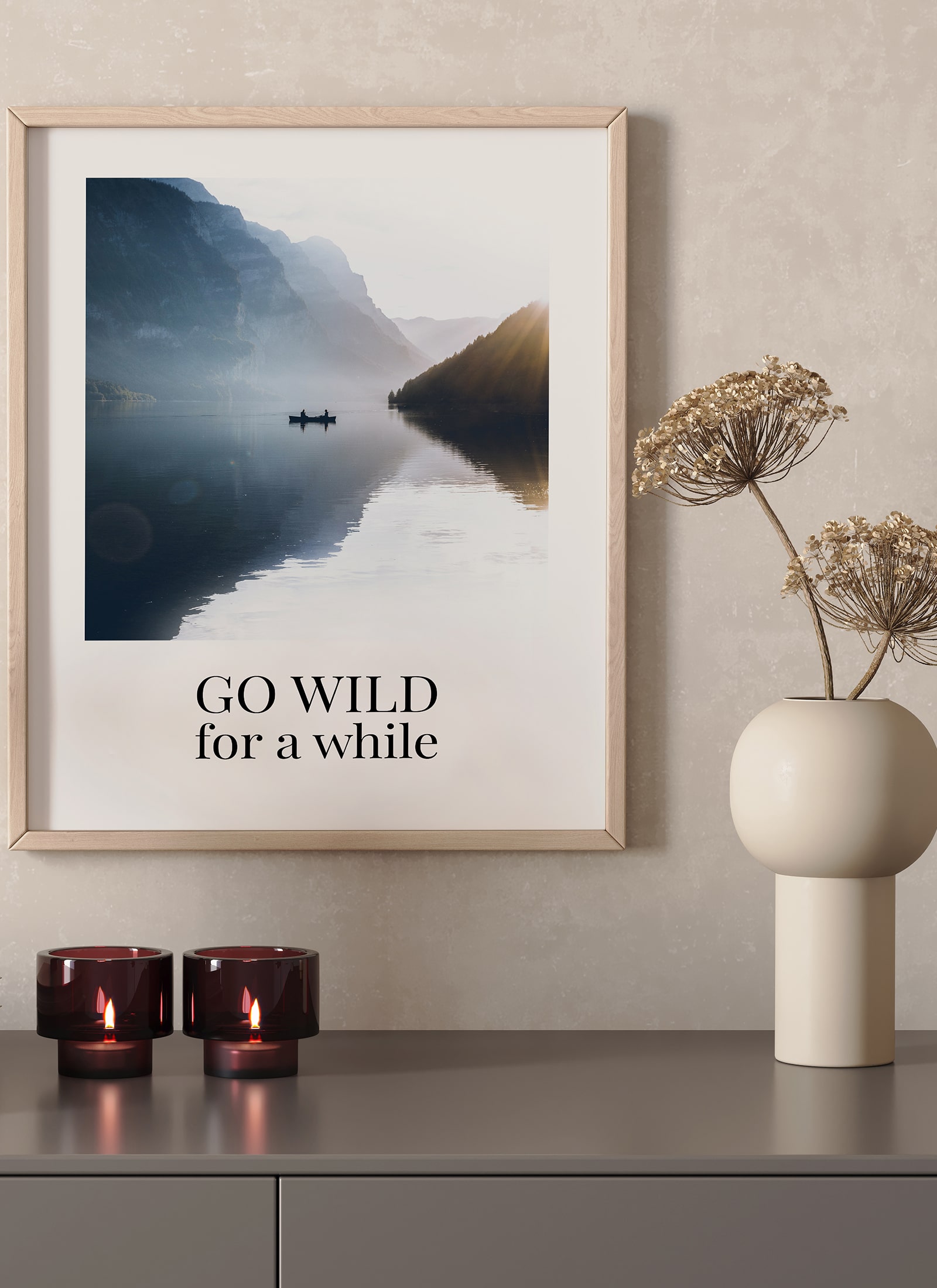 Plakat Go wild bez ramy - obrazek 2