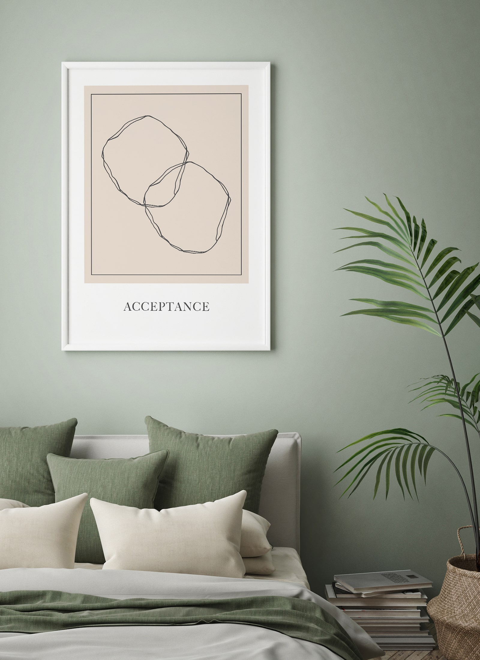 Plakat Abstract Acceptance bez ramy - obrazek 2