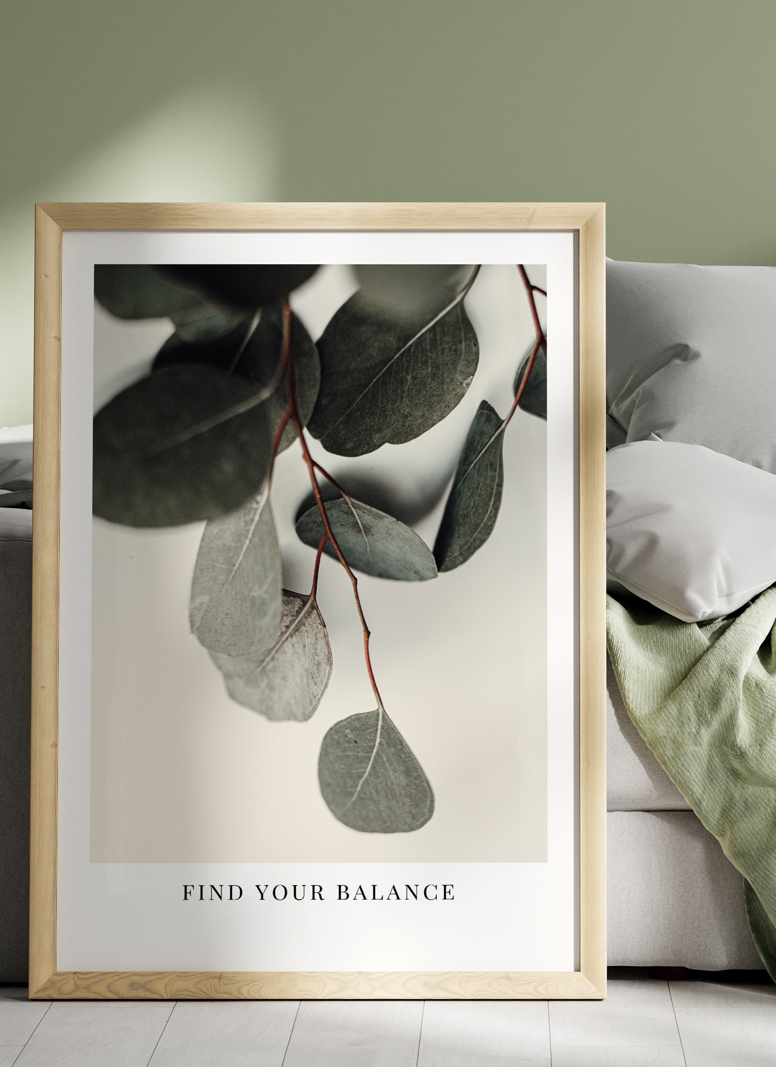 Plakat Find your balance bez ramy - obrazek 2