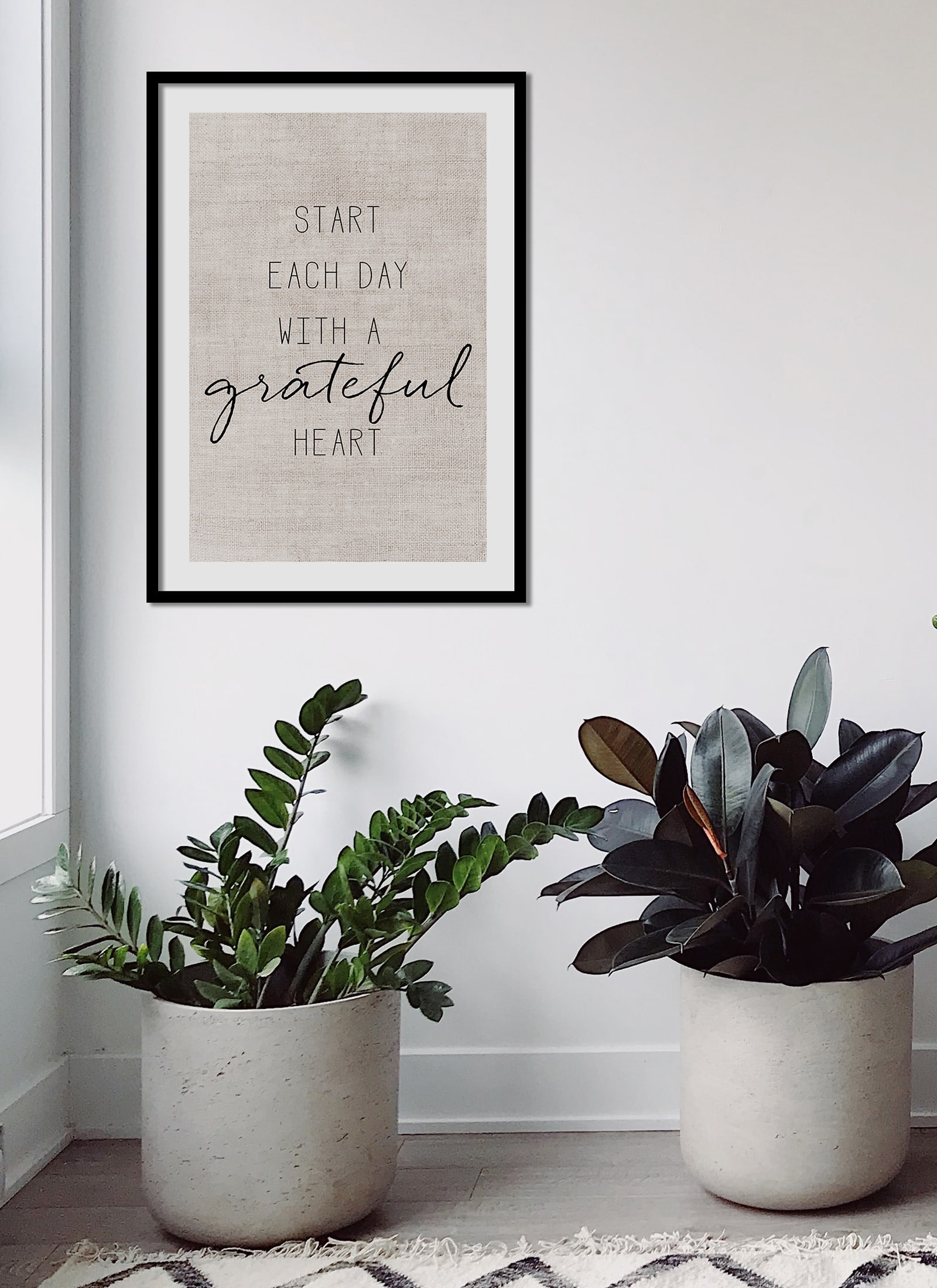 Plakat Grateful heart bez ramy - obrazek 2