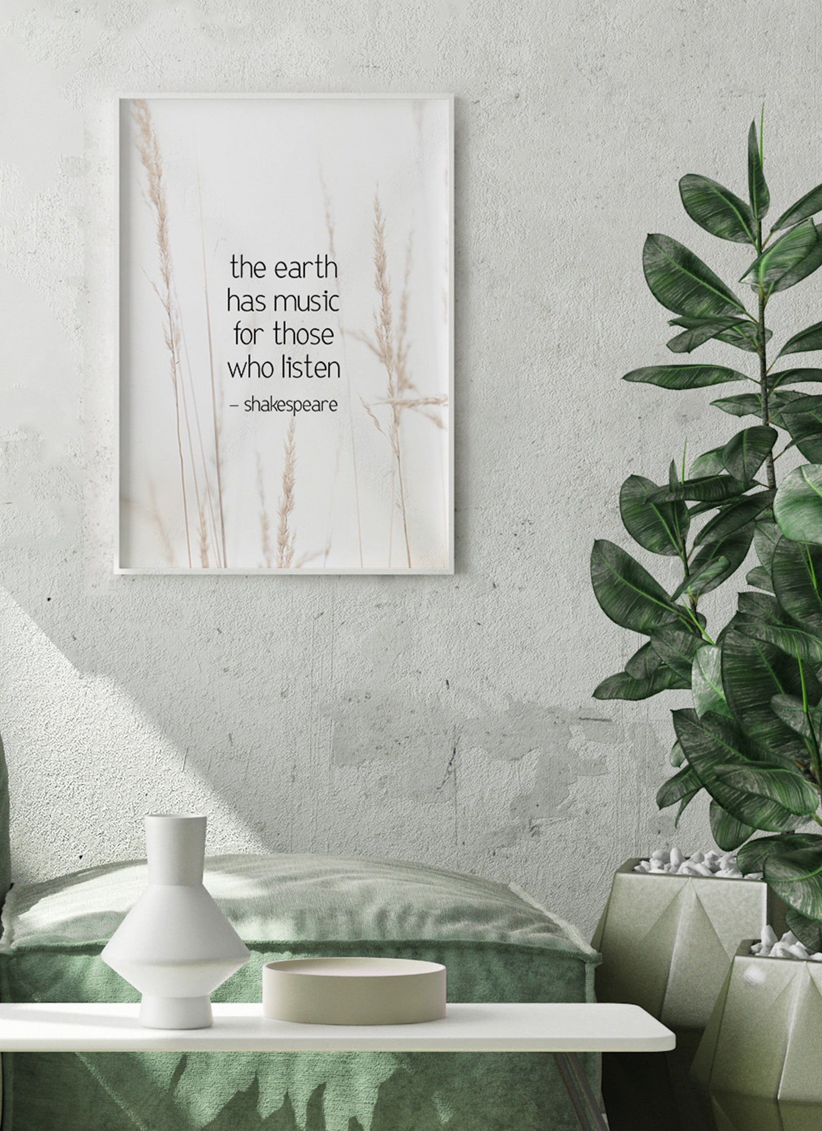 Plakat The Earth has music bez ramy - obrazek 2