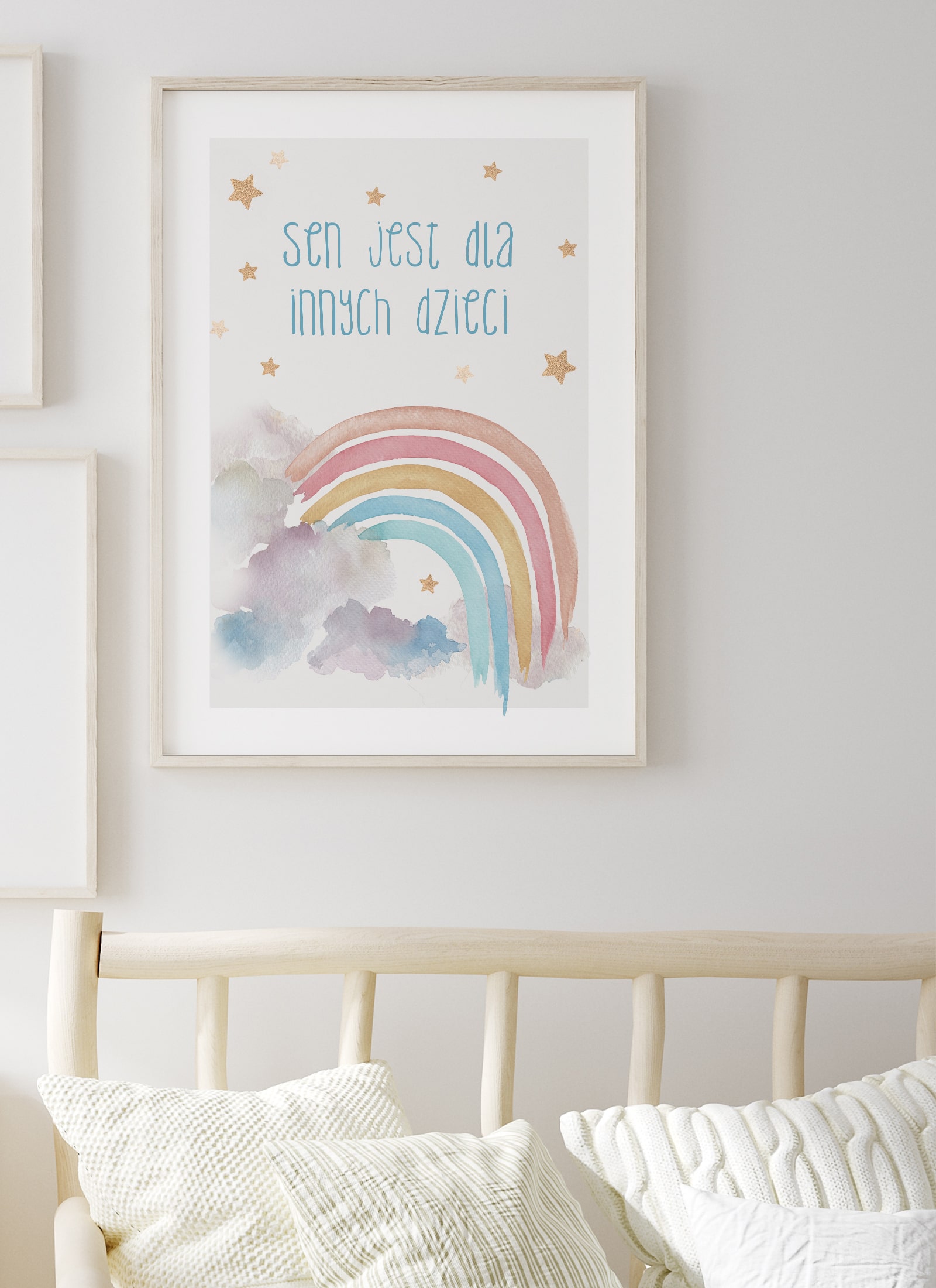 Plakat Sen jest dla innych dzieci bez ramy - obrazek 2