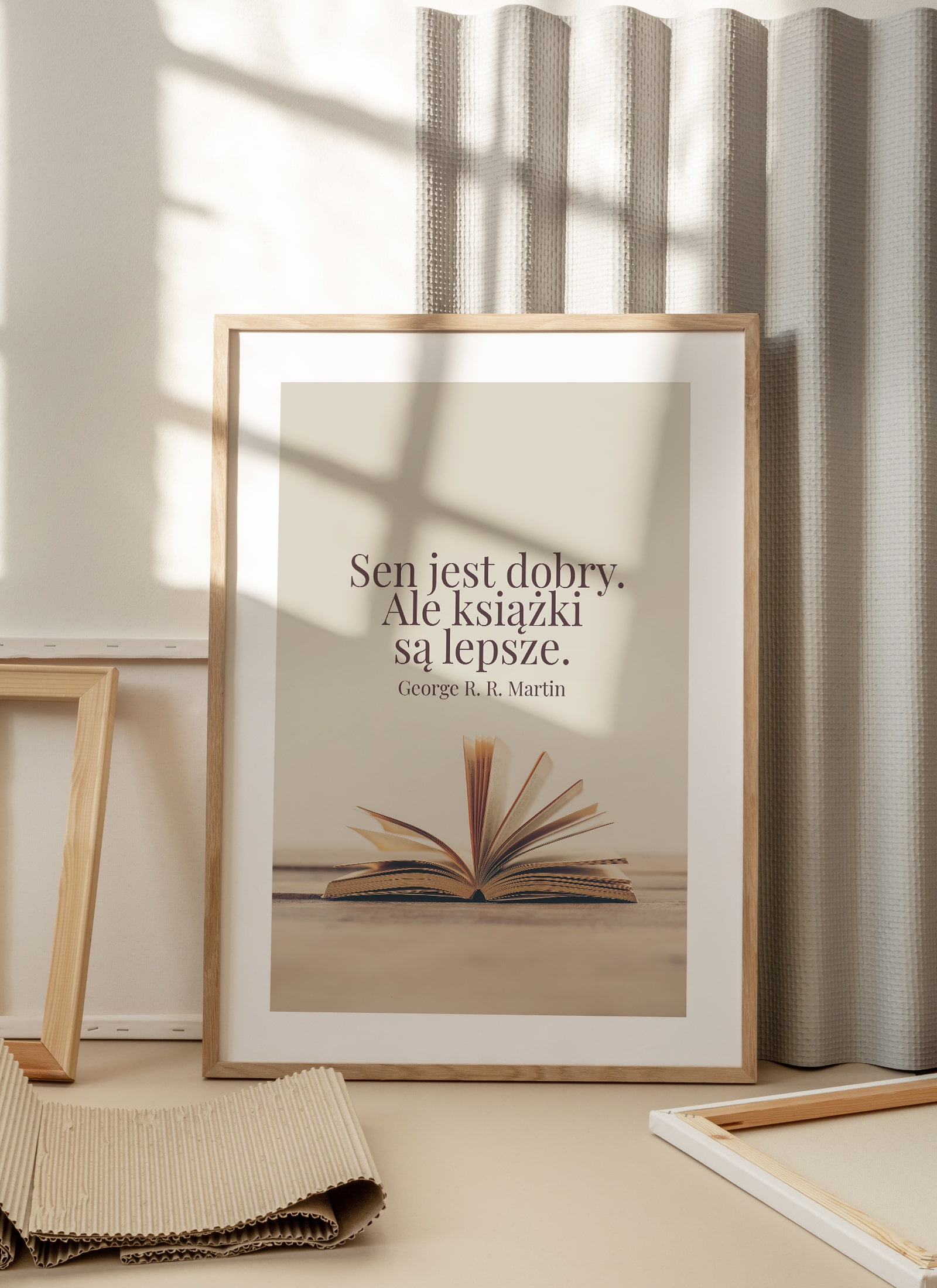 Plakat Książki ponad sen bez ramy - obrazek 2
