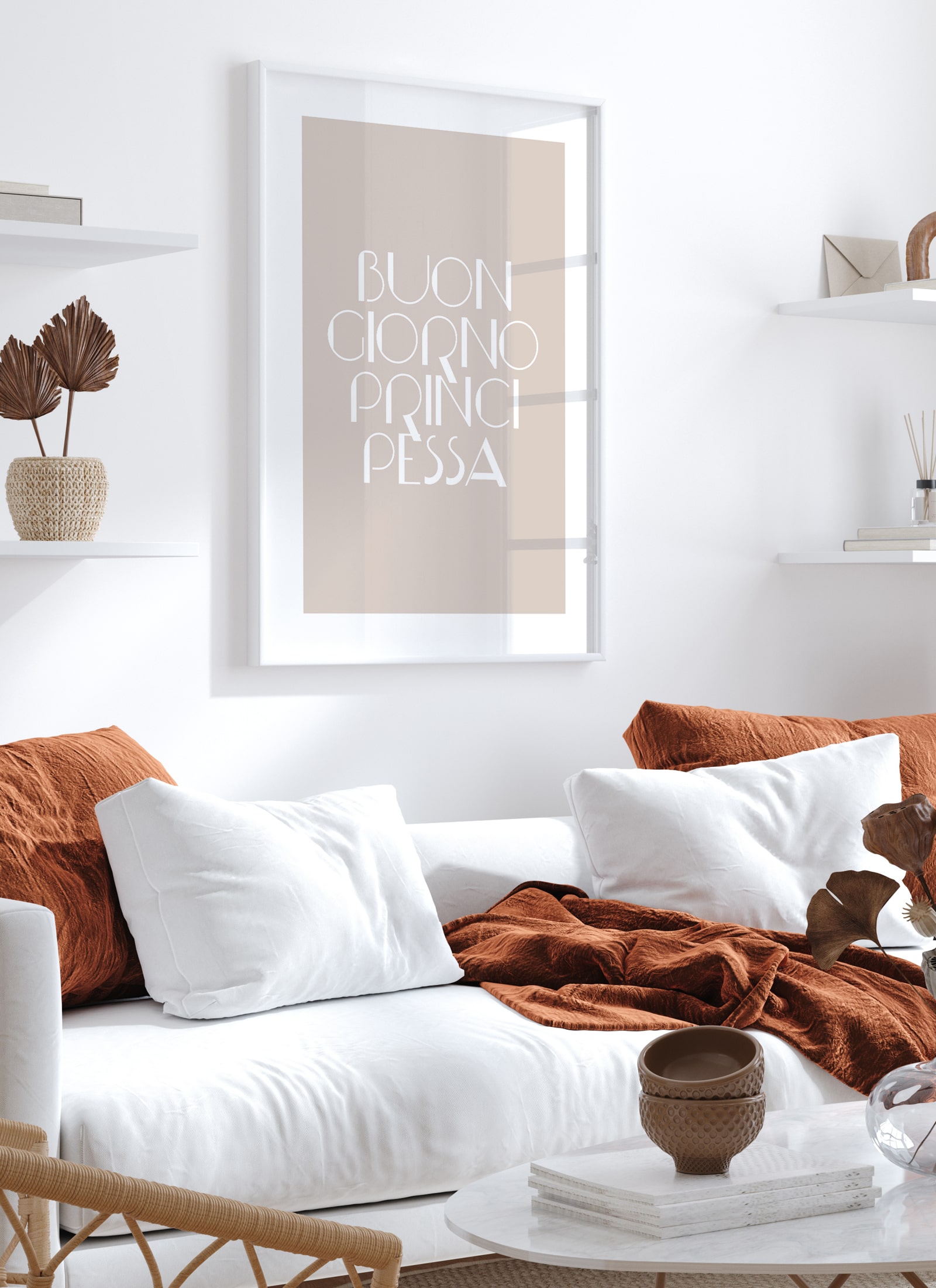 Plakat Buongiorno Principessa! bez ramy - obrazek 2
