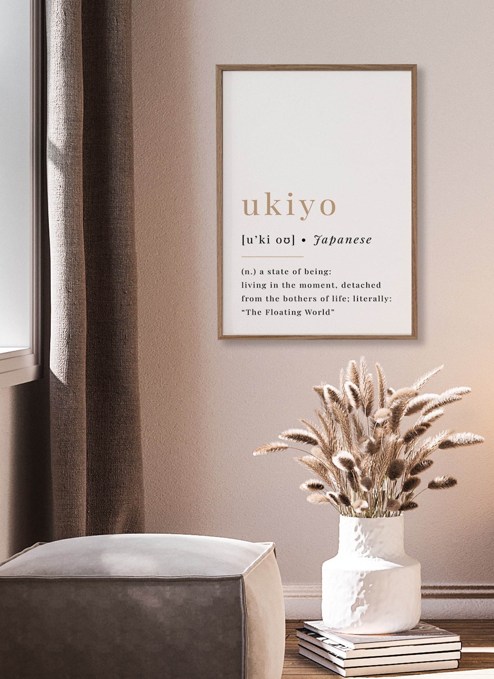 Plakat Ukiyo bez ramy - obrazek 2