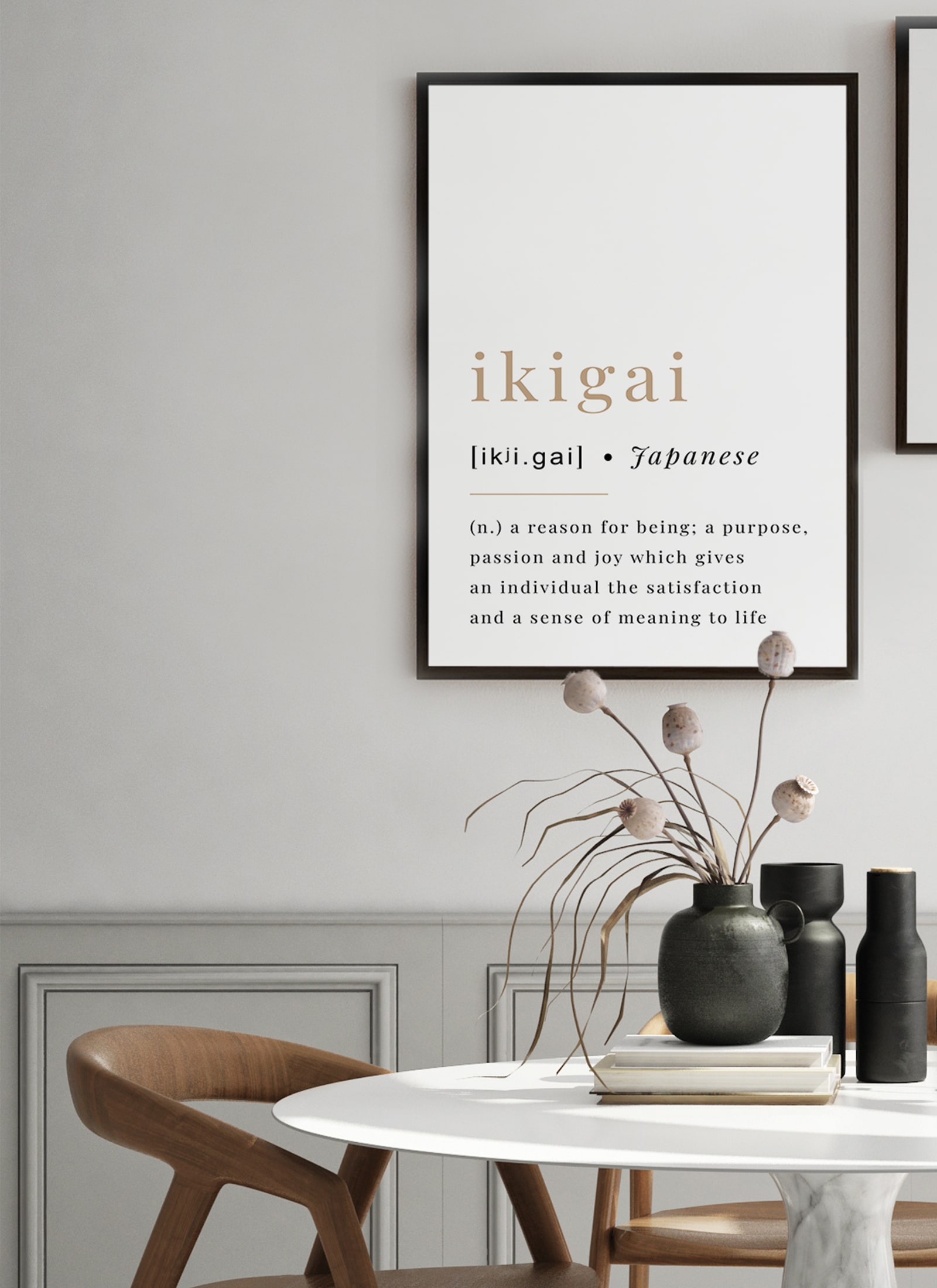 Plakat Ikigai bez ramy - obrazek 2