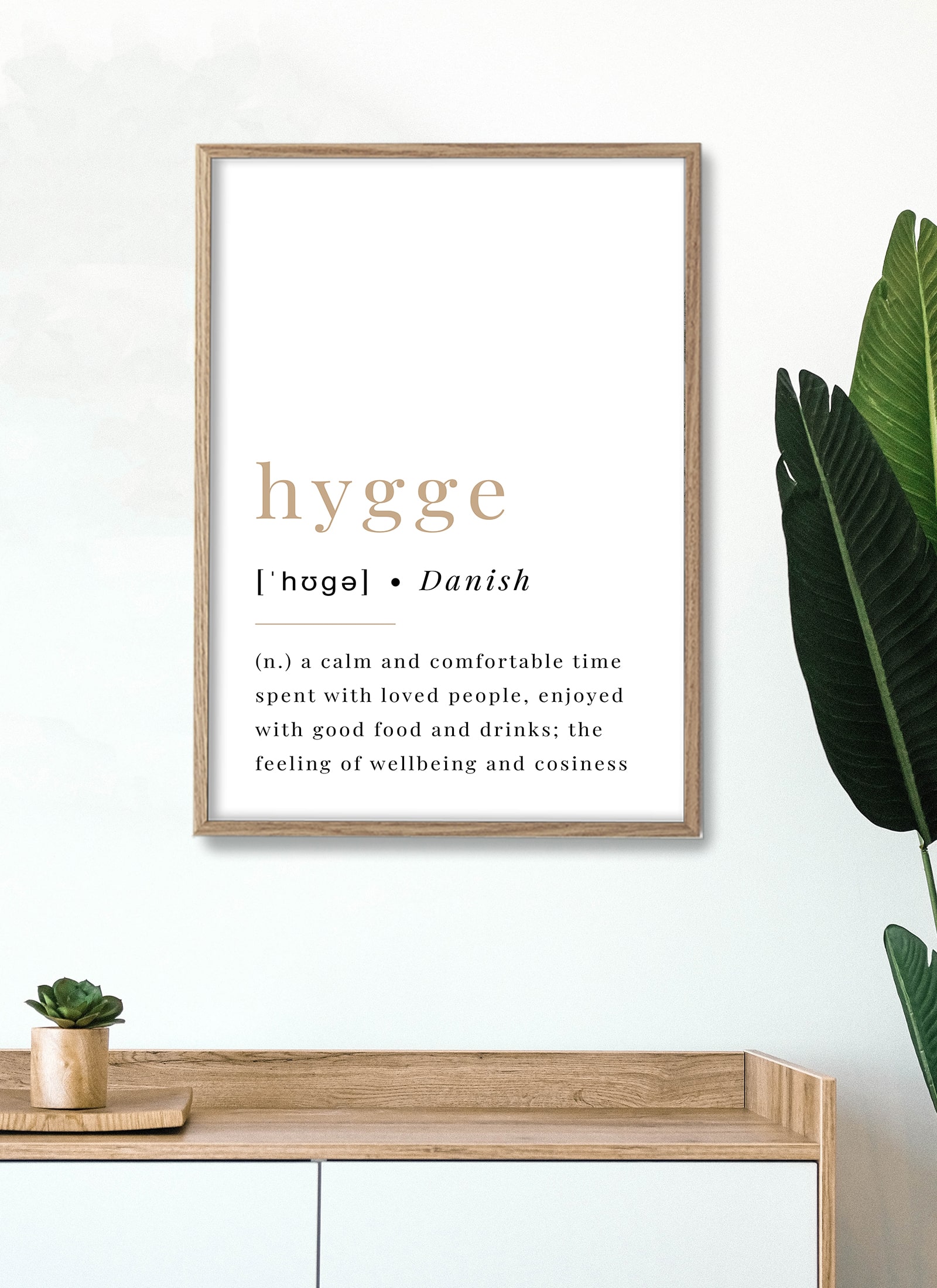 Plakat Hygge bez ramy - obrazek 2