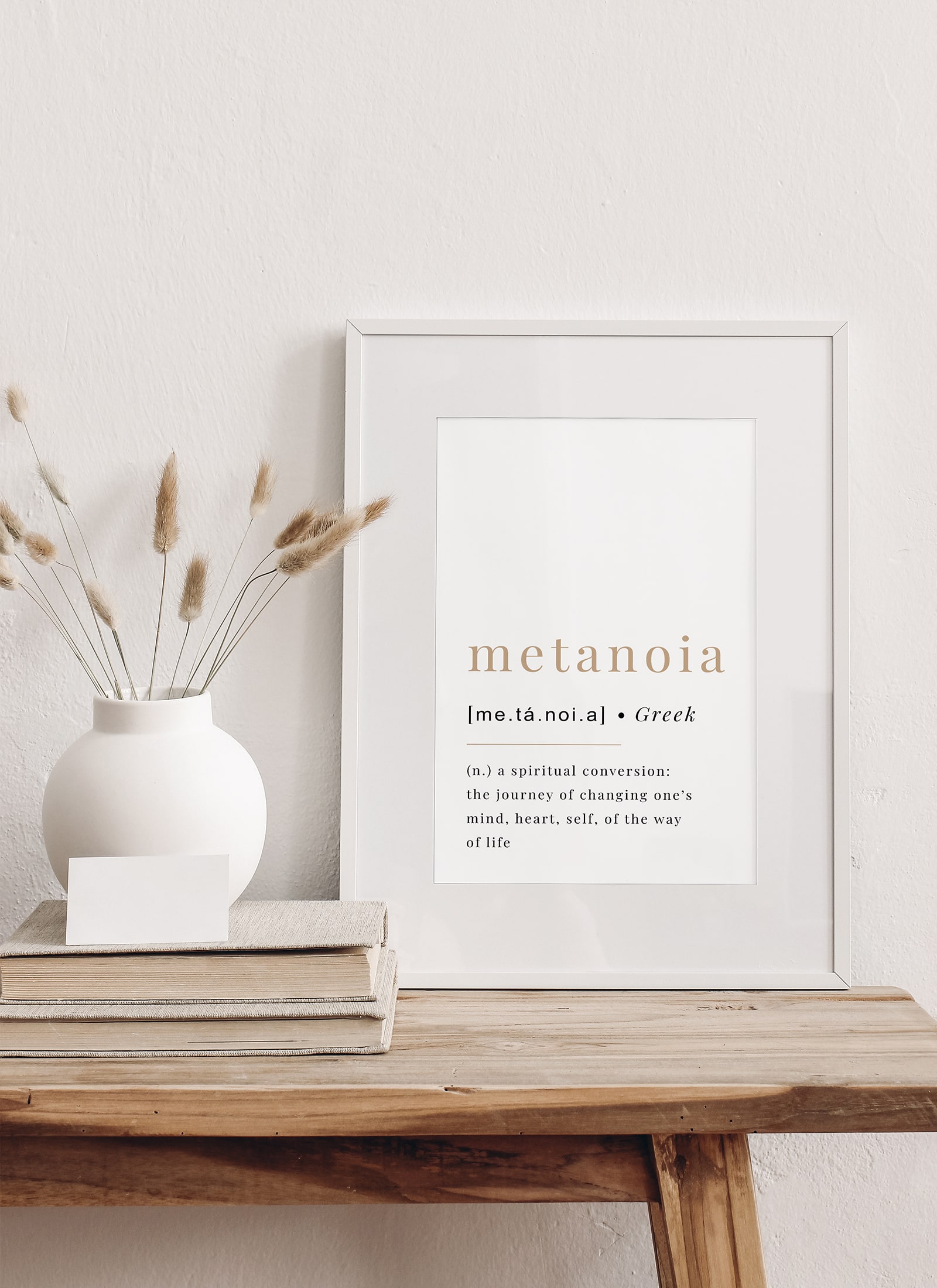 Plakat Metanoia bez ramy - obrazek 2