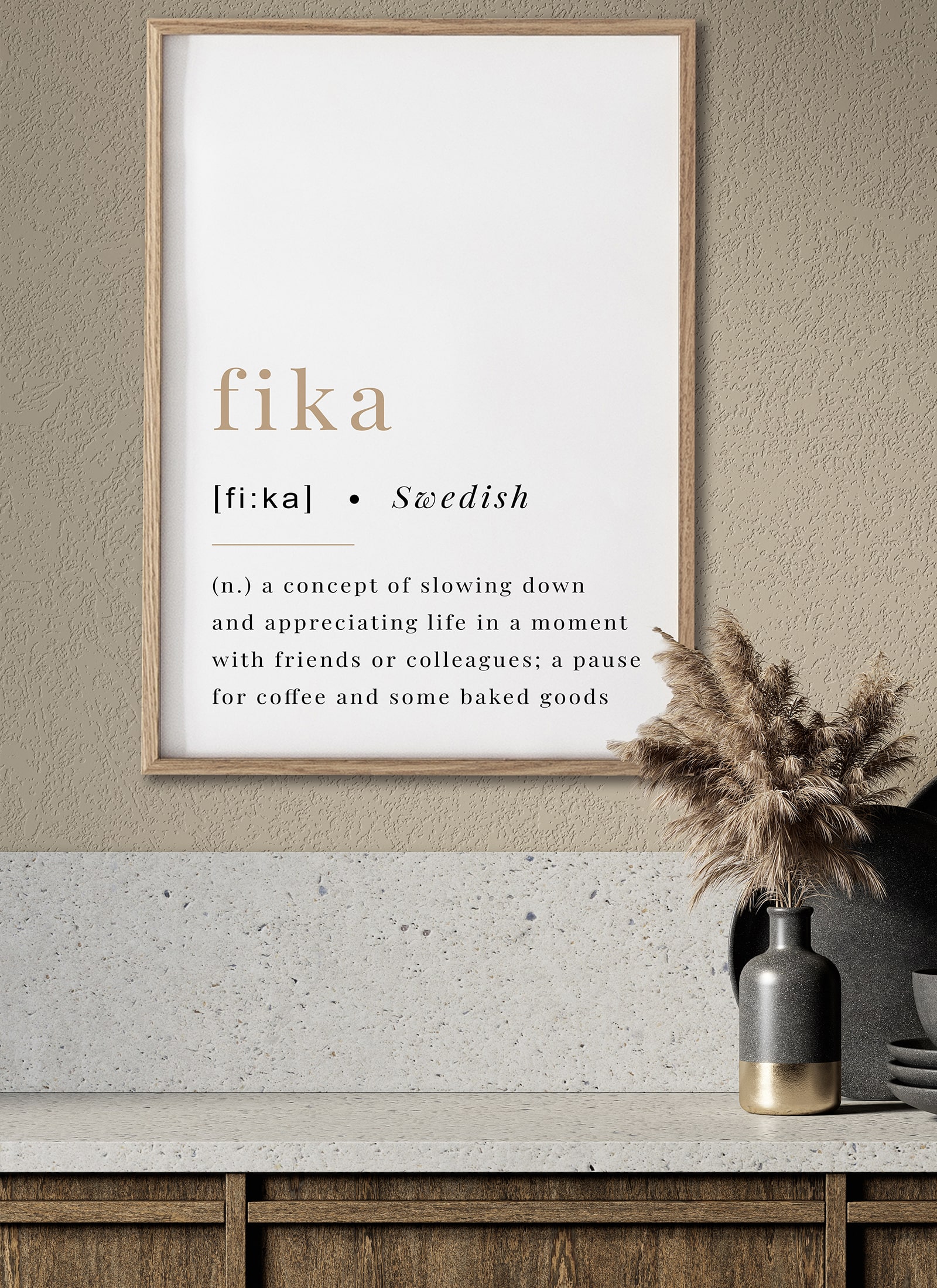 Plakat Fika bez ramy - obrazek 2
