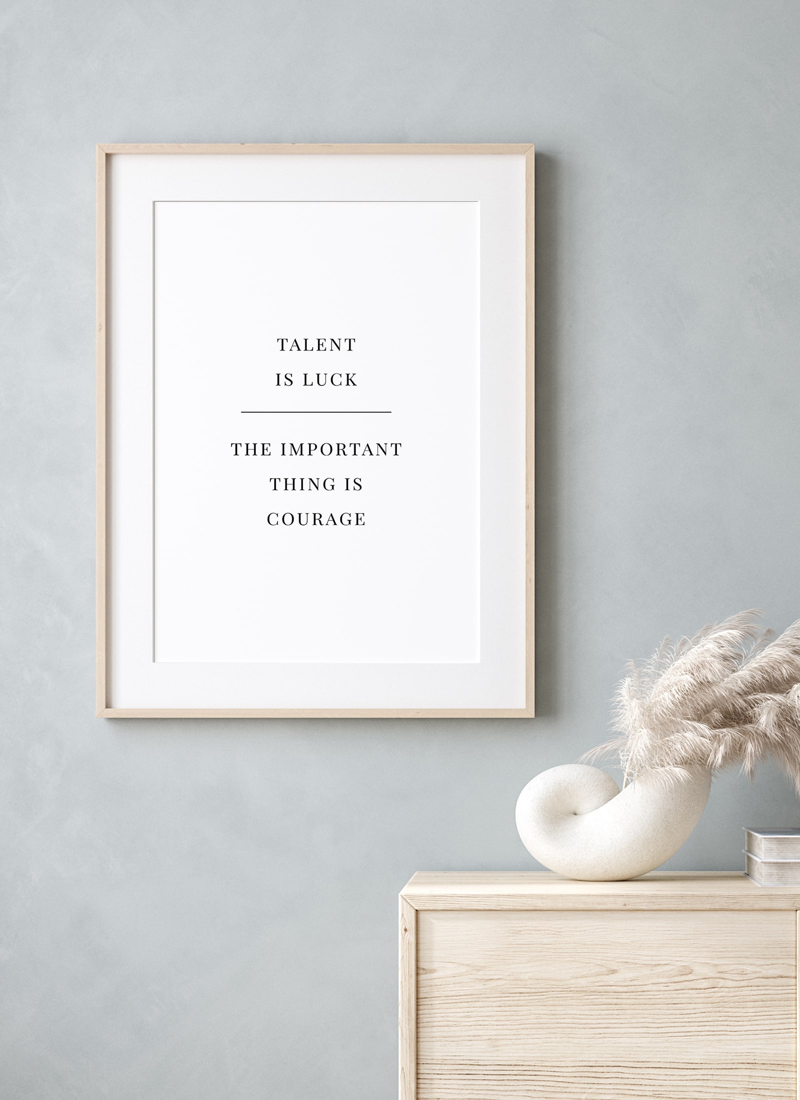 Plakat Courage bez ramy - obrazek 2