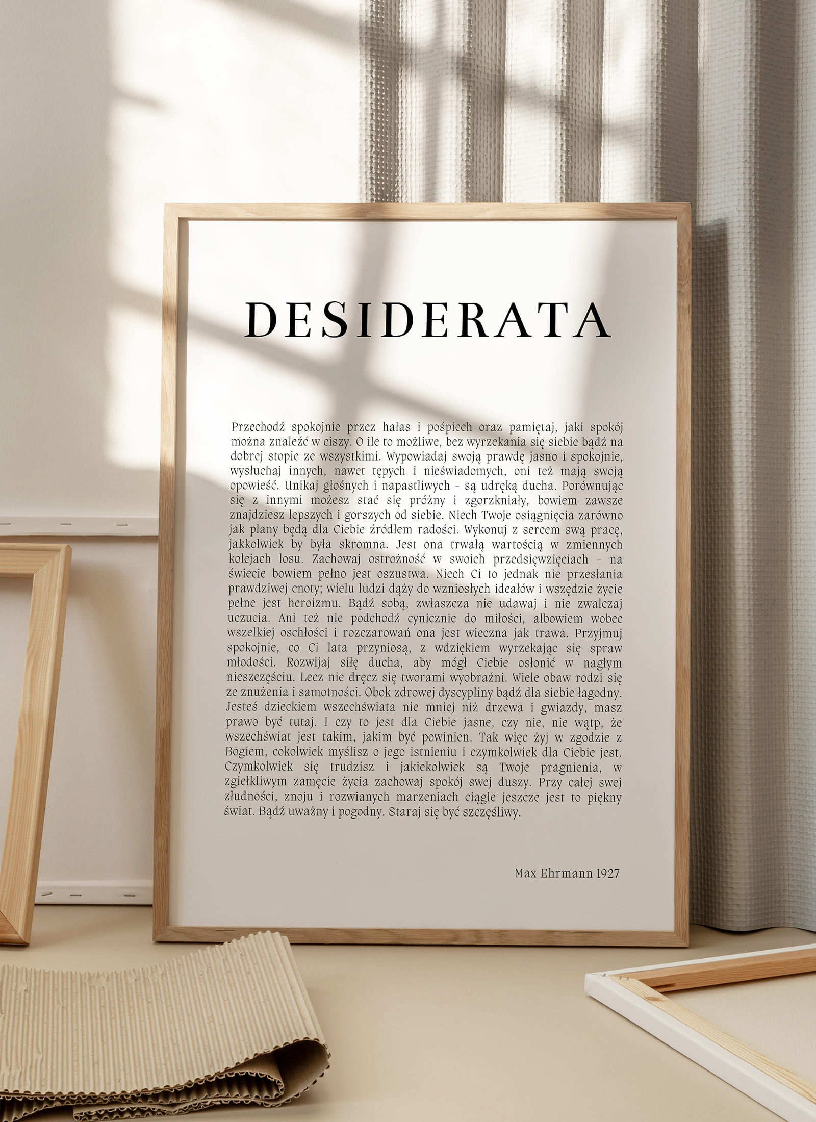 Plakat Desiderata III bez ramy - obrazek 2