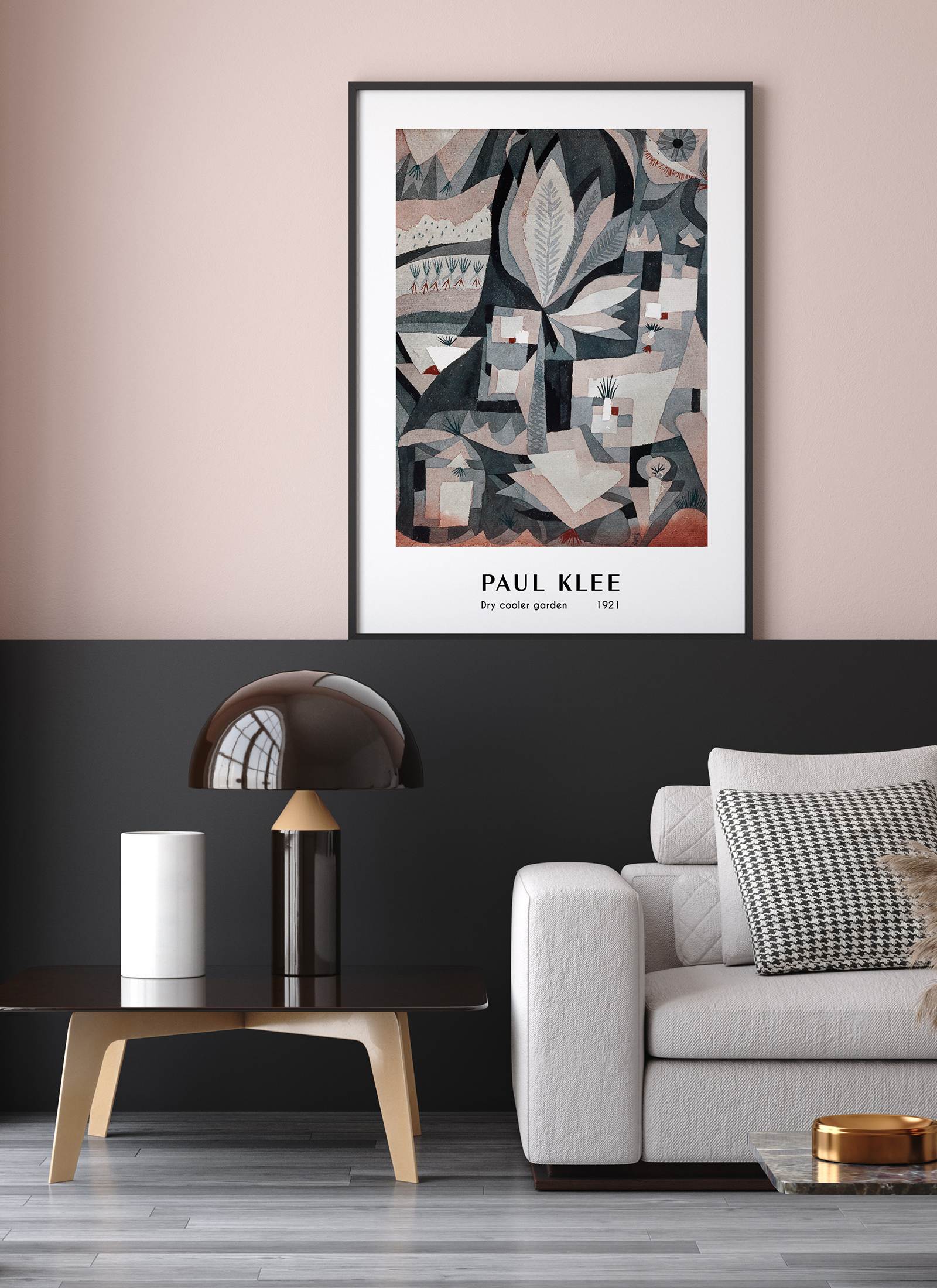 Plakat Paul Klee - Dry cooler garden (1921) bez ramy - obrazek 2