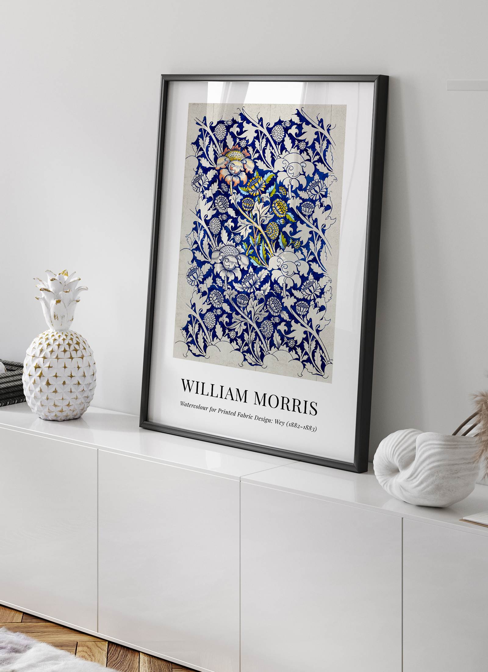 Plakat William Morris - Watercolour (1882-1883) bez ramy - obrazek 2