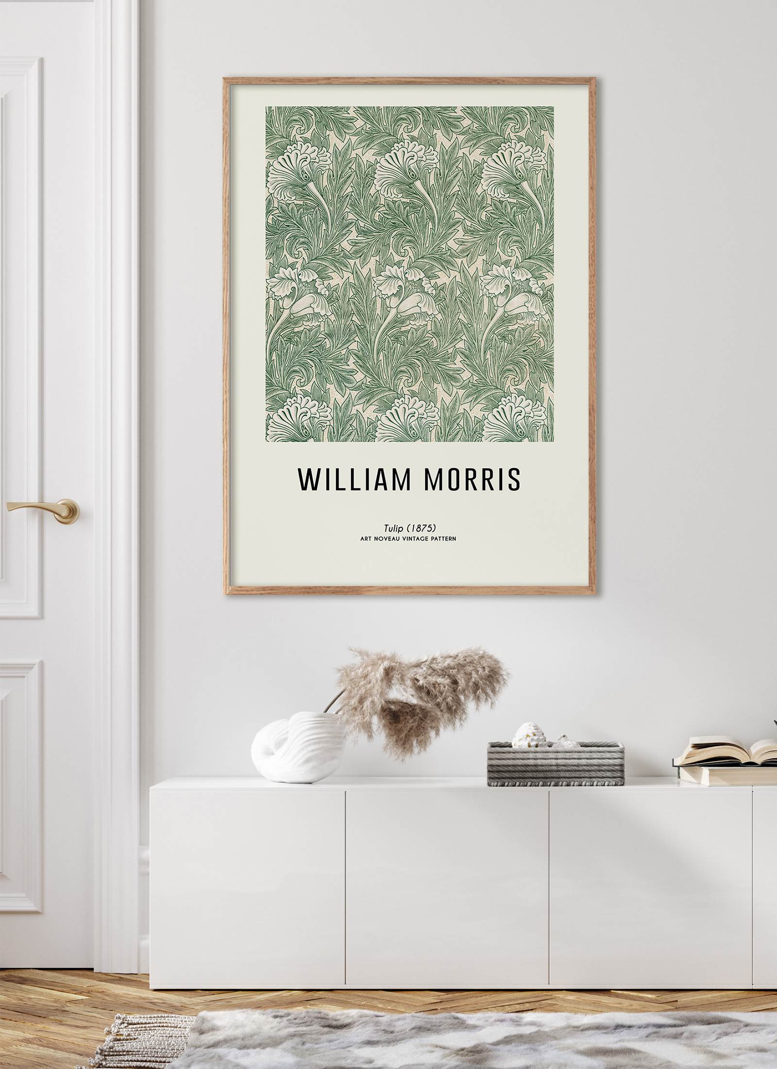 Plakat William Morris - Tulip (1875) bez ramy - obrazek 2