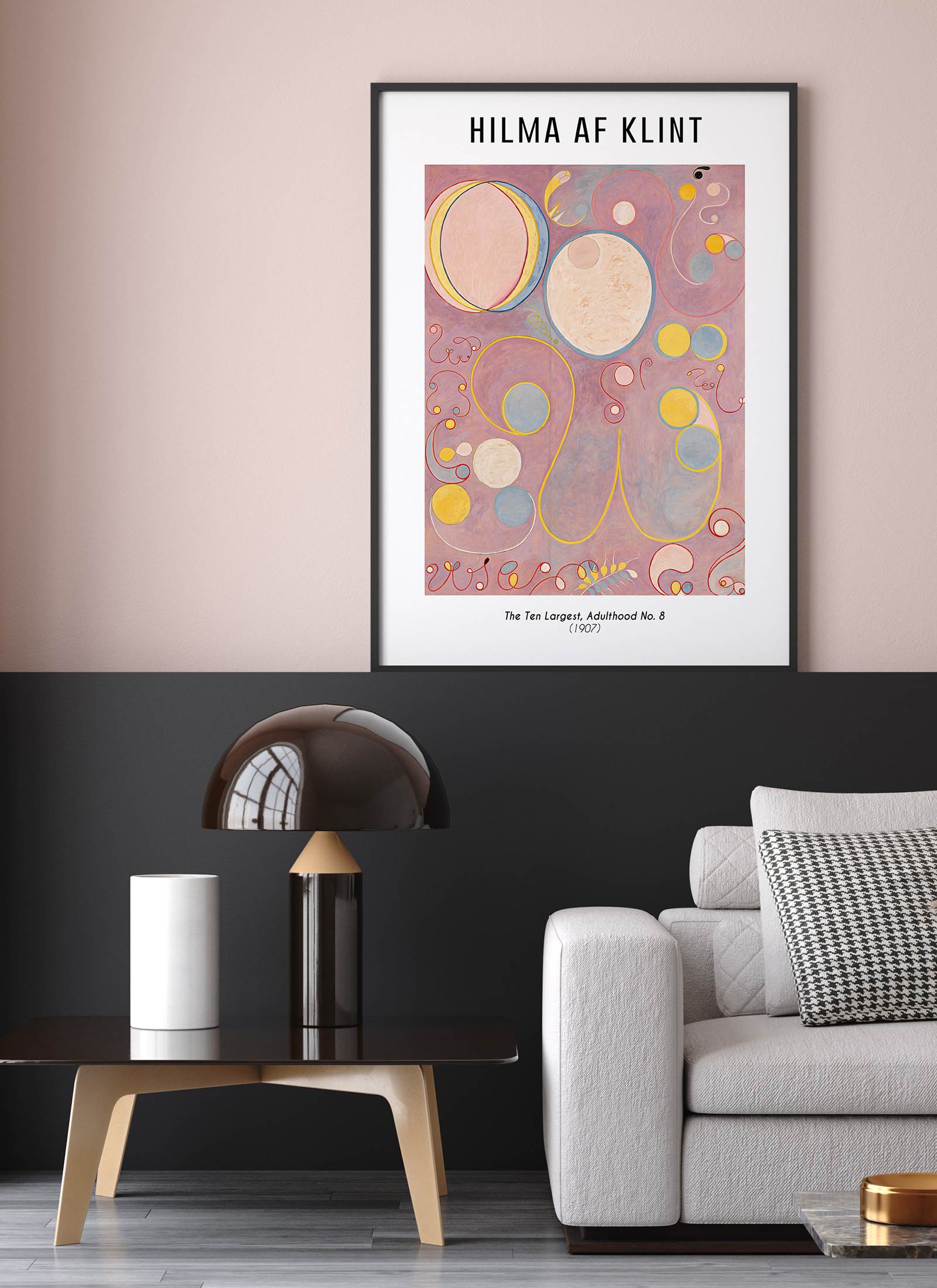 Plakat Hilma af Klint - The Ten Largest, Adulthood, No. 8 (1907) bez ramy - obrazek 2