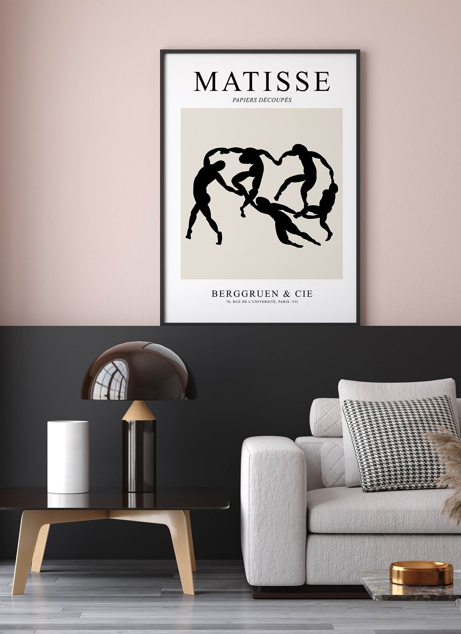 Plakat Matisse Papiers Découpés Berggruen & Cie 5 bez ramy - obrazek 2