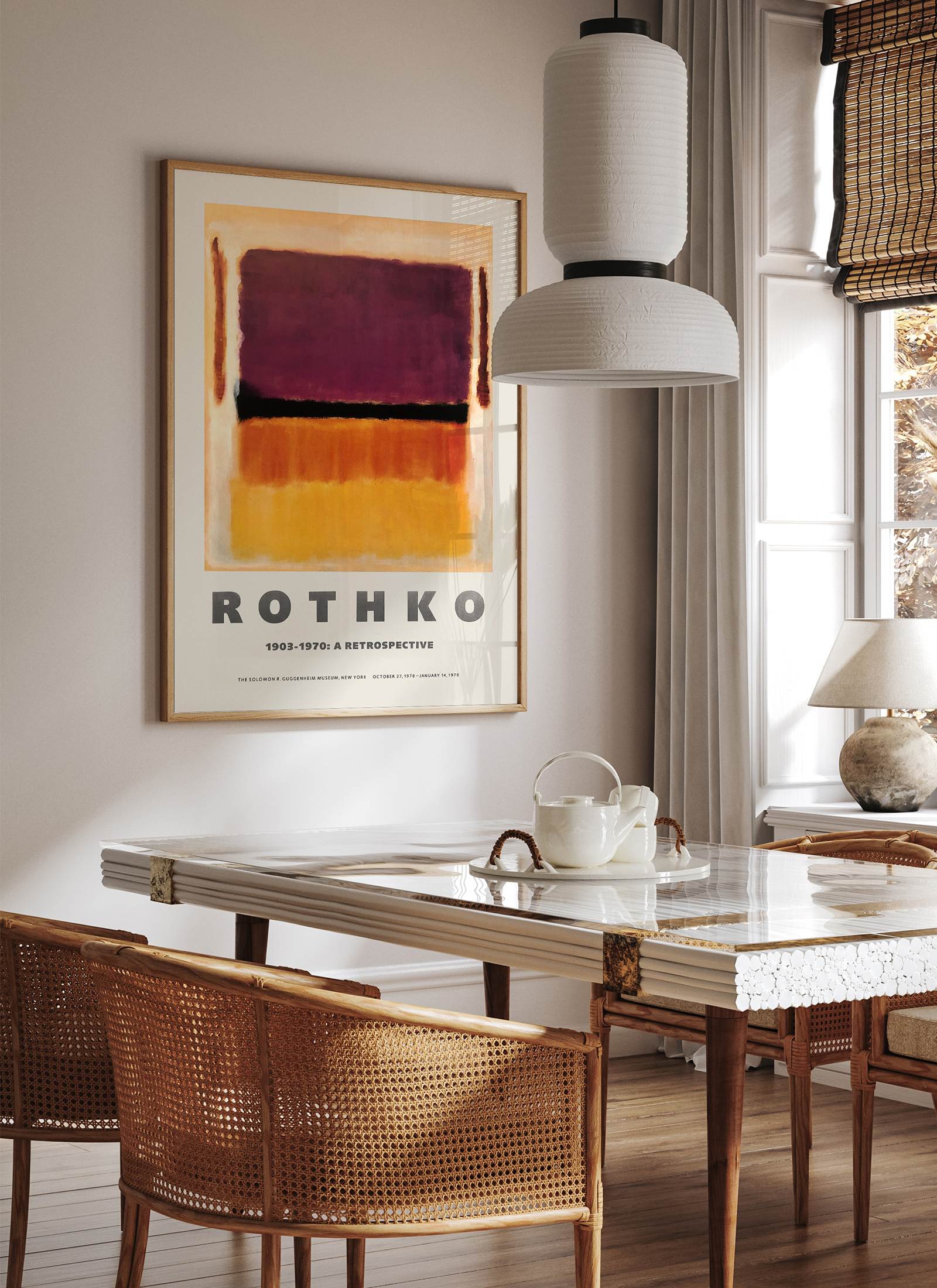 Plakat Rothko 1903-1970: A retrospective bez ramy - obrazek 2