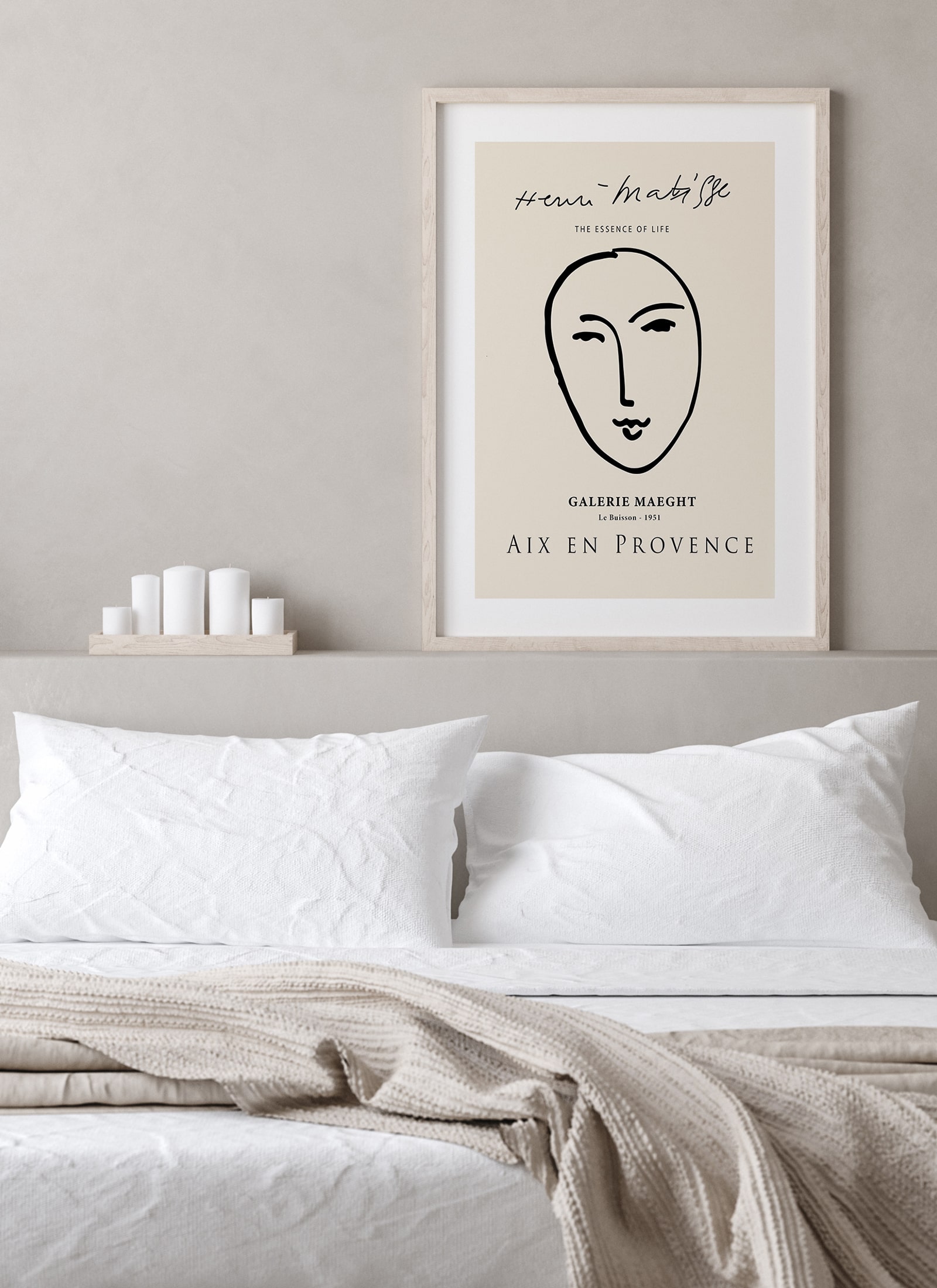 Plakat Matisse Face bez ramy - obrazek 2